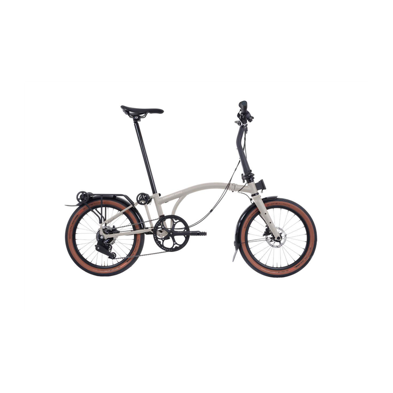 Vélo pliable Brompton G Line Roller Frame Traildust White 2025