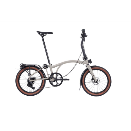 Vélo pliable Brompton G Line Roller Frame Traildust White 2025