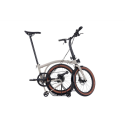 Vélo pliable Brompton G Line Roller Frame Traildust White 2025