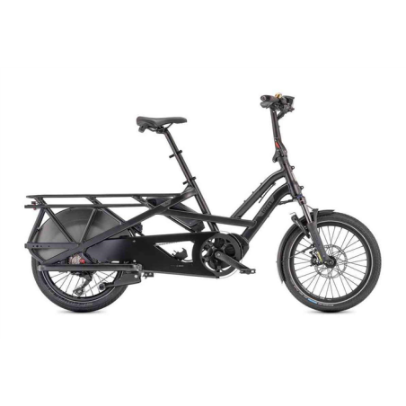 Vélo électrique longtail Tern GSD S10 Trapèze Satin Black 2025