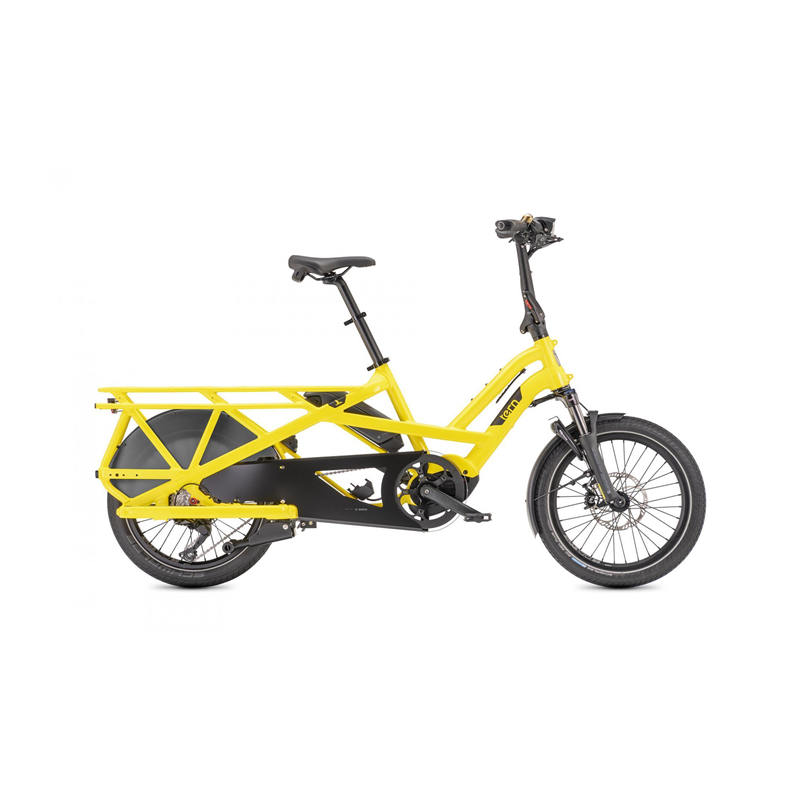 Vélo électrique longtail Tern GSD S10 Trapèze Jaune 2025