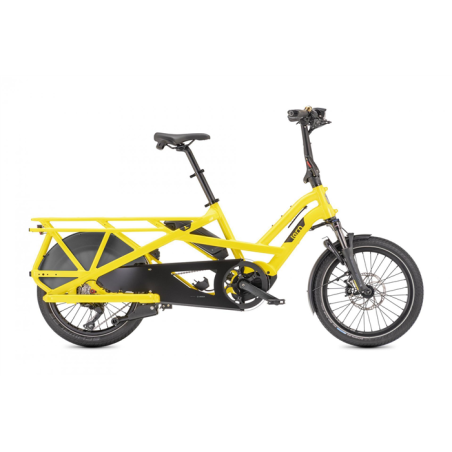 Vélo électrique longtail Tern GSD S10 Trapèze Jaune 2025