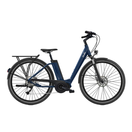 Vélo électrique O2feel iVog Explorer Boost 4.1 Easy Entry Bleu Boréal 2025