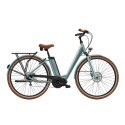 Vélo électrique O2feel iVog City Boost 6.1 Easy Entry Gris Perle 2025