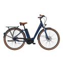 Vélo électrique O2feel iVog City Boost 6.1 Easy Entry Bleu Boréal 2025