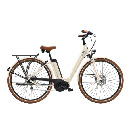 Vélo électrique O2feel iVog City Boost 6.1 Easy Entry Blanc Lin 2025