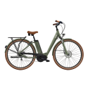Vélo électrique O2feel iVog City Boost 6.1 Easy Entry Vert Jade 2025