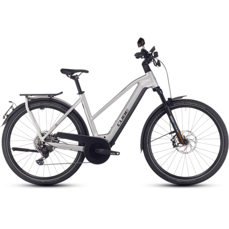 Vélo Electrique 45 km/h Cube Kathmandu Hybrid 45 750 Trapèze grey´n´reflex 2024