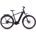 Vélo électrique Cube Kathmandu Hybrid Comfort Pro 800 night´n´chrome 2025