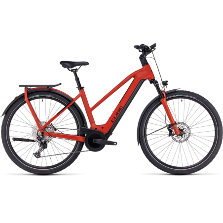 Vélo électrique Cube Kathmandu Hybrid EXC 750 Trapèze red´n´black 2024