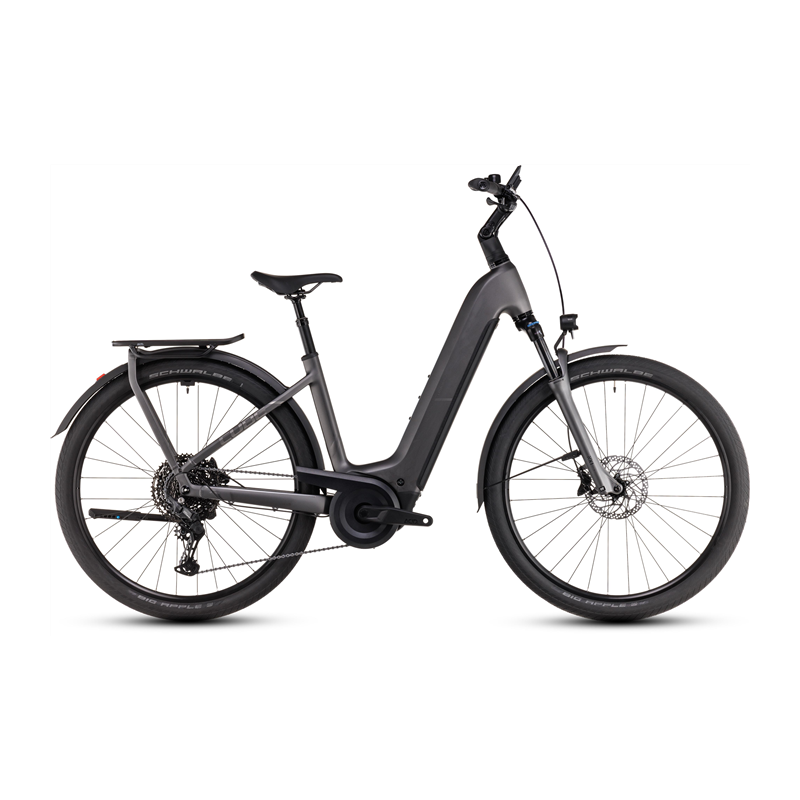 Vélo électrique Cube Kathmandu Hybrid Pro 800 Easy Entry slapgrey´n´chrome 2025