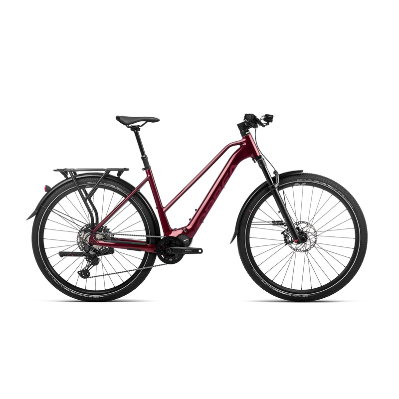 Vélo électrique Orbea Kemen MID 10 Trapèze Dark Red 2024