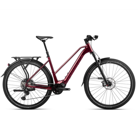 Vélo électrique Orbea Kemen MID 10 Trapèze Dark Red 2024
