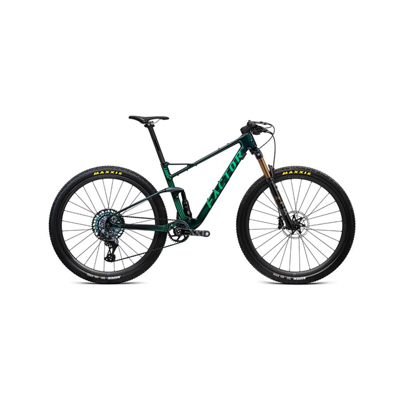 VTT Factor Lando XC GX AXS Montage carte Crystal Green 2023