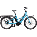 Vélo électrique longtail Cube Longtail Hybrid 725 Trapèze Blue'n'reflex 2025