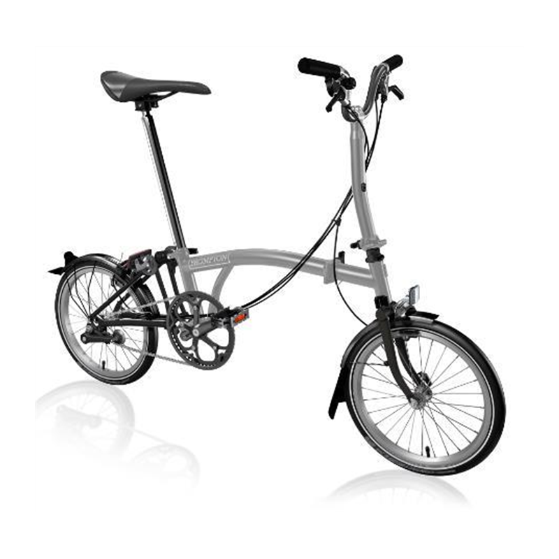 Vélo pliable Brompton M4L/mMG/rTiBK/R7/TYCC/REV/PL/Ti Storm Grey/Titanium Black 2023