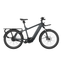 Vélo électrique longtail Riese & Muller Multicharger GT Vario 750 + Rx Chip & Safety bar Utility Grey/Black 2023