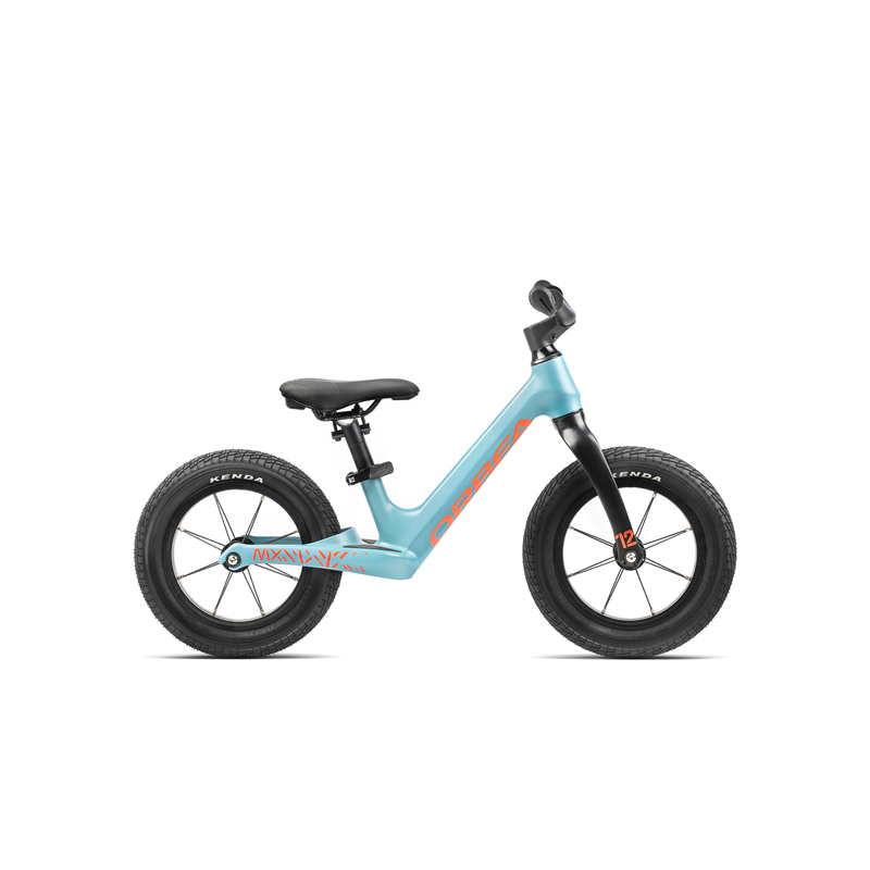Orbea MX 12 Easy Entry Kinderfiets Blue (Matte) - Orange (Gloss) 2023