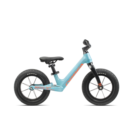 Vélo enfant Orbea MX 12 Easy Entry Blue (Matte) - Orange (Gloss) 2023