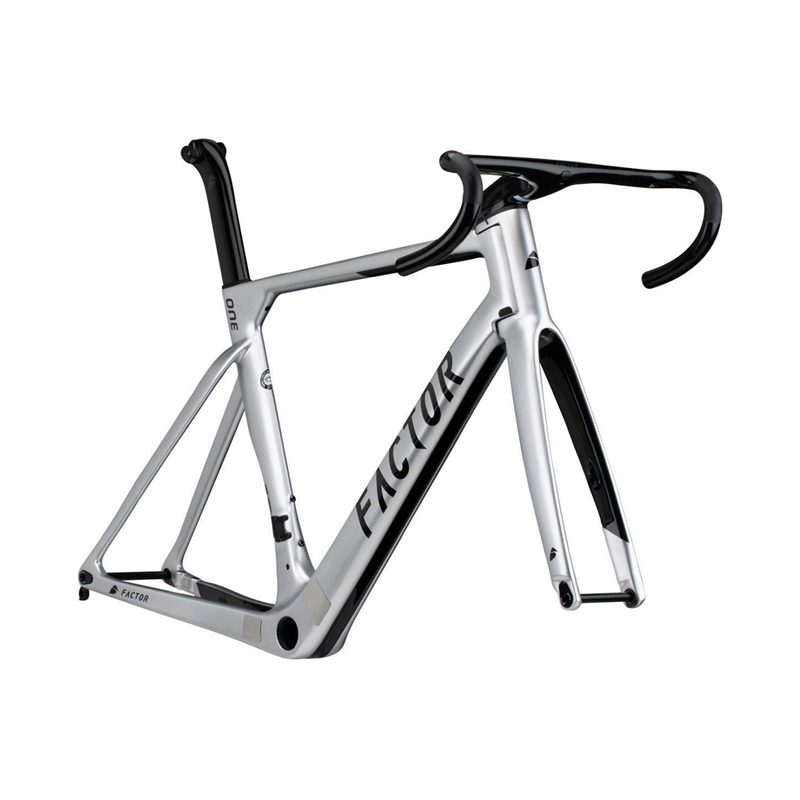 Factor One Rolling chassis + Black Ink 60 Frameset Sterlin Silver 2022