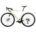 Vélo de route Orbea ORCA M30i Ivory White - Burgundy - Vulca 2025