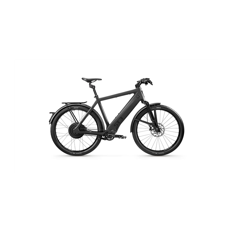 Vélo Electrique 45 km/h Stromer ST3 Pinion 983-BL-CS-SXL-SF-SSPL-NA Deep Black 2025