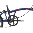  Brompton P Line Explore (12 vitesses) - Edition Paris 2024 Special/Piccadilly Blue/Hot Pi 2024