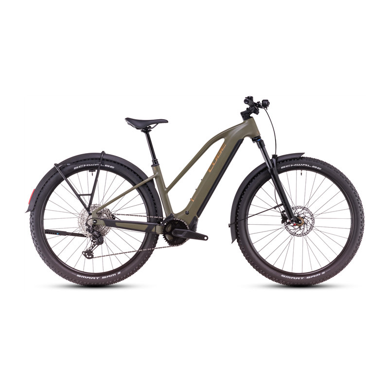 VTT électrique Cube Reaction Hybrid Pro Allroad 800 Trapèze dustyolive´n´gold 2025