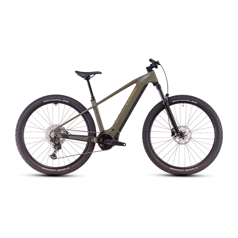 VTT électrique Cube Reaction Hybrid Pro 600 dustyolive´n´gold 2025