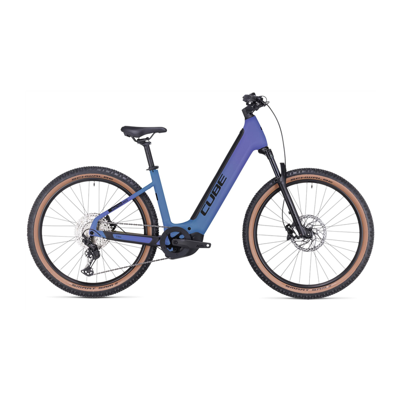 VTT électrique Cube Reaction Hybrid Race 625 Easy Entry Switchblue´n´black 2024