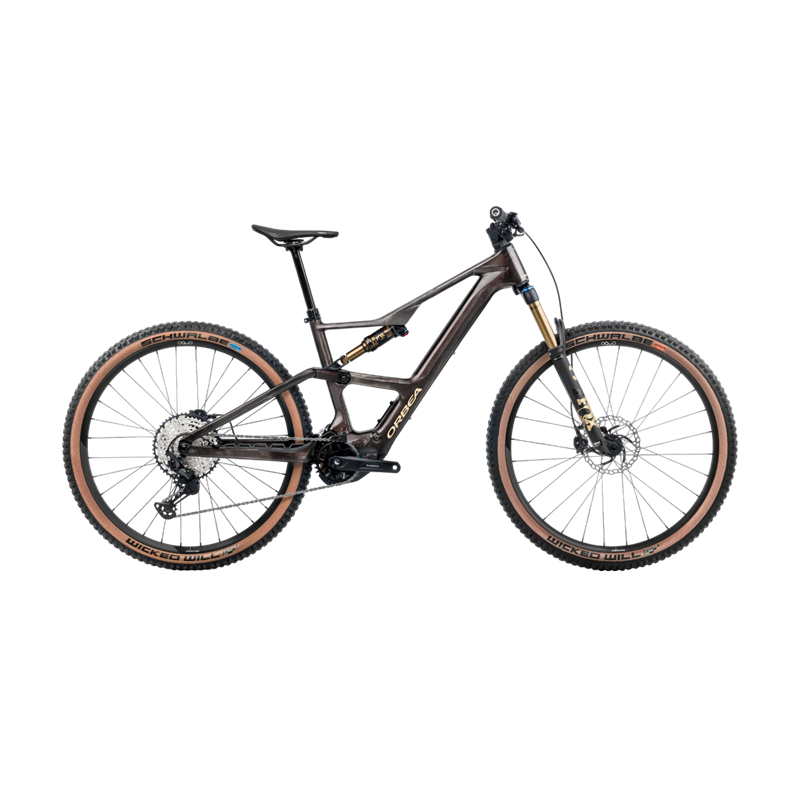 VTT électrique Orbea Rise SL M10 630 Cosmic Carbon View - Golden Sa 2025