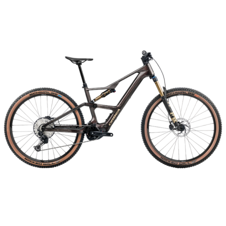 VTT électrique Orbea Rise SL M10 630 Cosmic Carbon View - Golden Sa 2025