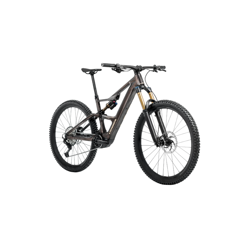 VTT électrique Orbea Rise SL M10 630 Cosmic Carbon View - Golden Sa 2025