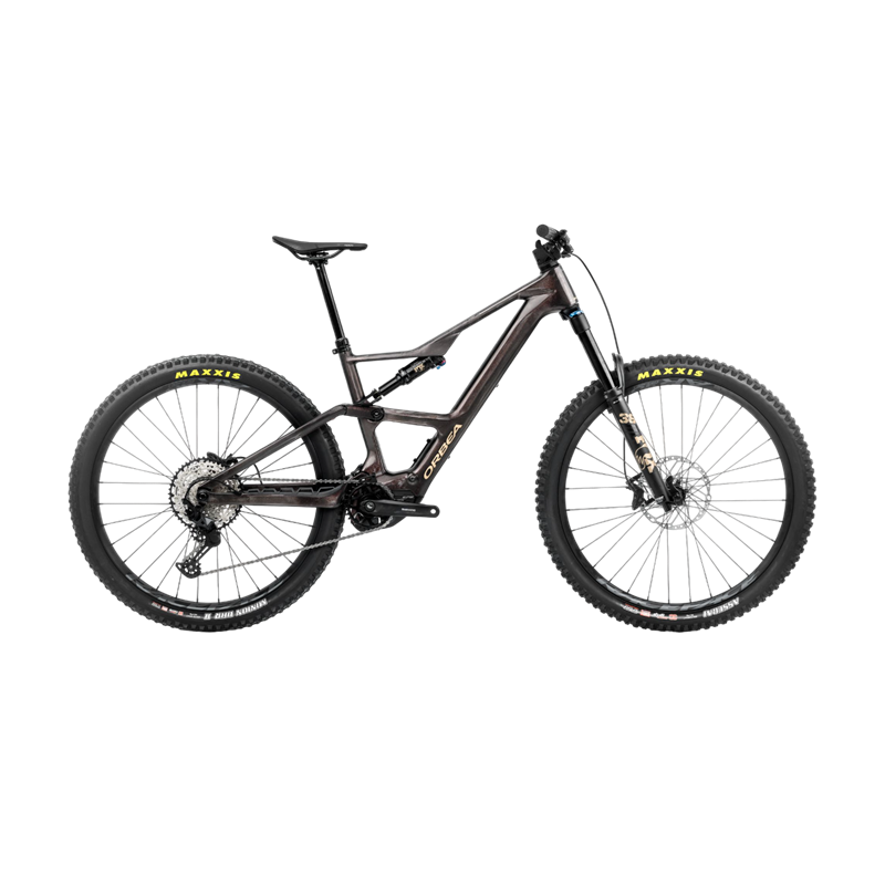 VTT électrique Orbea Rise LT M20 630 Cosmic Carbon View - Golden Sa 2025