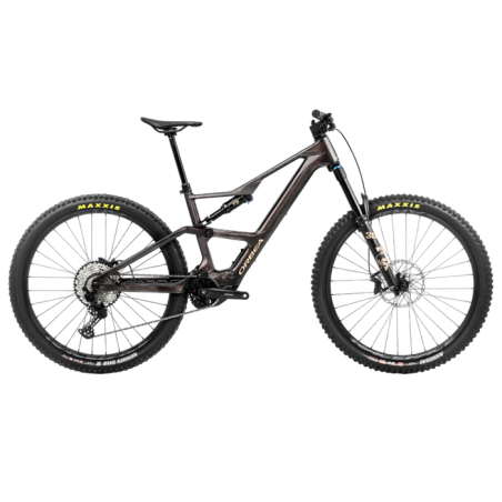 VTT électrique Orbea Rise LT M20 630 Cosmic Carbon View - Golden Sa 2025