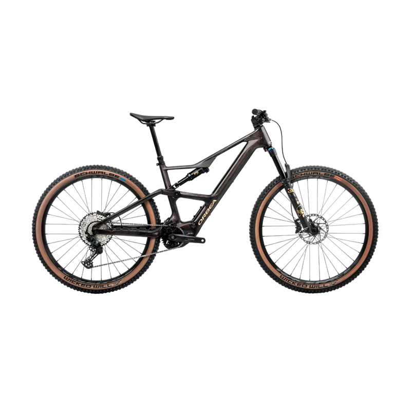 VTT électrique Orbea Rise SL M20 630 - Float Performance Cosmic Carbon View - Golden Sa 2025