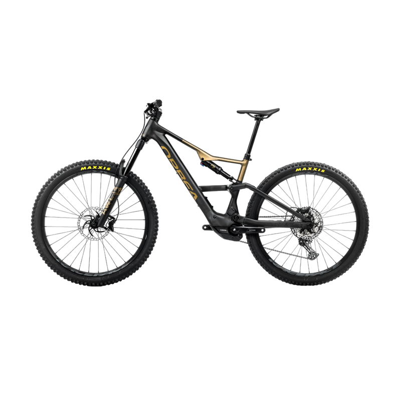 VTT électrique Orbea Rise LT H20 Diamond Black - Splash Olive G 2025