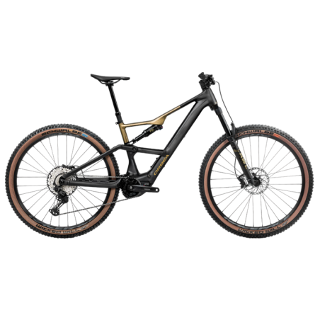 VTT électrique Orbea Rise SL H20 Diamond Black - Splash Olive G 2025