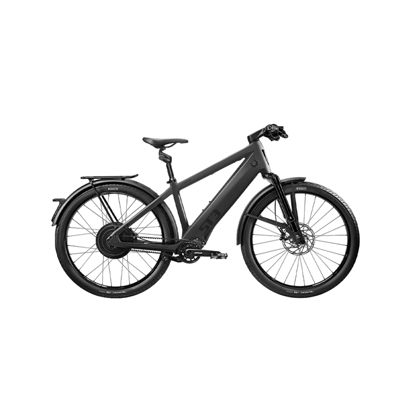 Vélo Electrique 45 km/h Stromer ST3 Pinion 983-US-S-SF-SSP-NA Deep Black 2025