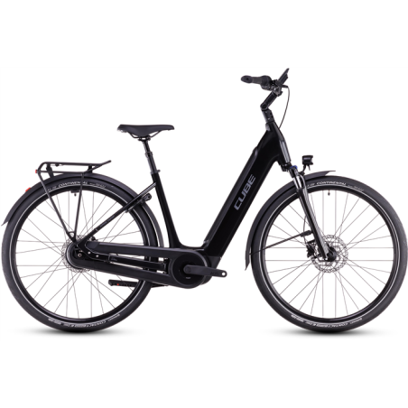 Vélo électrique Cube Supreme Hybrid Comfort Pro 625 Easy Entry grey´n´lunar 2025