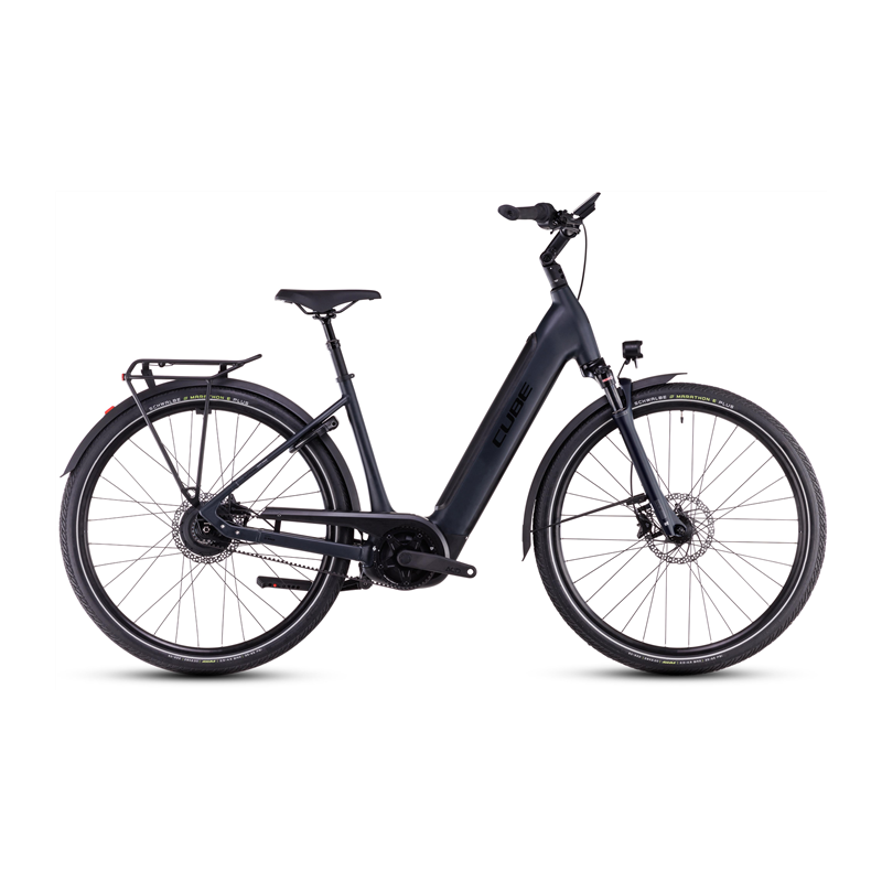 Vélo électrique Cube Supreme Hybrid Deluxe Pro 625 Easy Entry night´n´black 2025