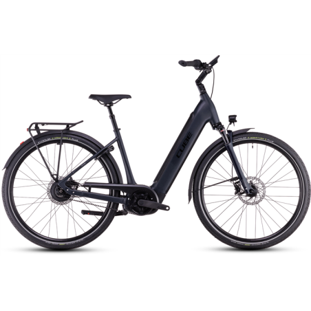 Vélo électrique Cube Supreme Hybrid Deluxe Pro 625 Easy Entry night´n´black 2025