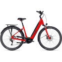 Vélo électrique Cube Supreme Sport Hybrid Pro 625 Easy Entry red´n´black 2024