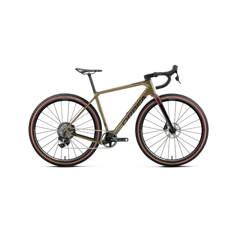 Vélo Gravel Orbea Terra M21e Team 1X MyO Olive Green Burgundy Red 2024