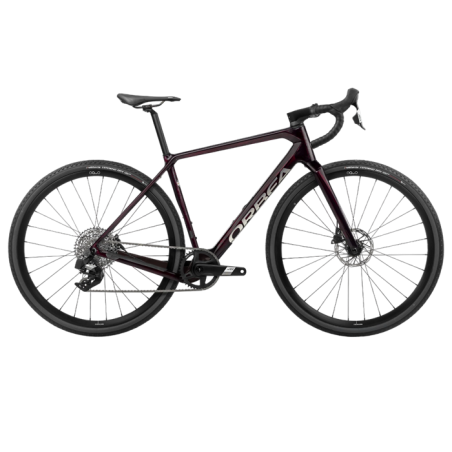 Vélo Gravel Orbea Terra M41e Team 1X Wine Red Carbon View 2024