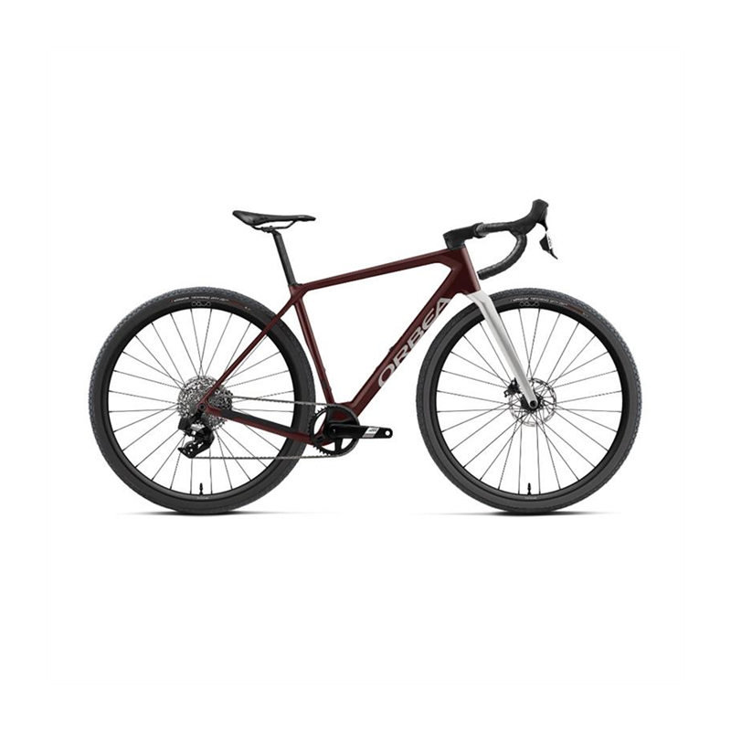 Vélo Gravel Orbea Terra M41e Team 1X MyO Burgundy Red Spark Silver 2024