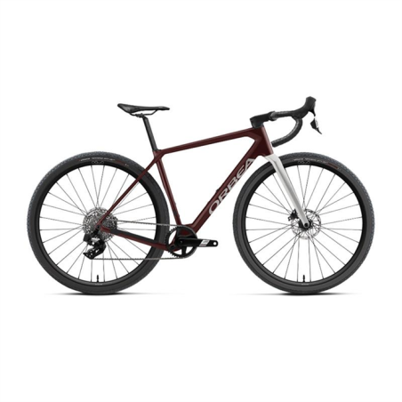 Vélo Gravel Orbea Terra M41e Team 1X MyO Burgundy Red Spark Silver 2024