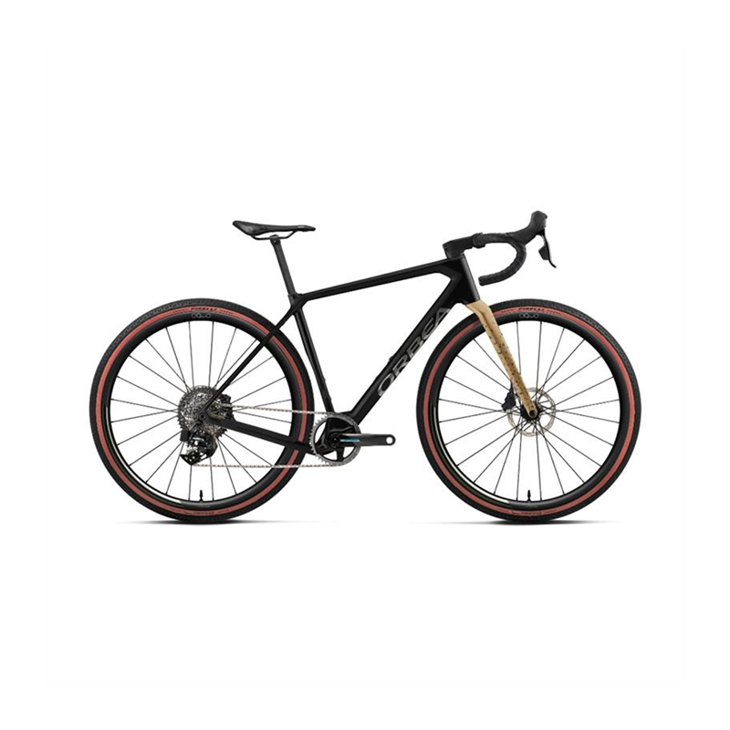Vélo Gravel Orbea Terra M21e Team 1X (Black) MyO Black Metallic Golden Sand 2024