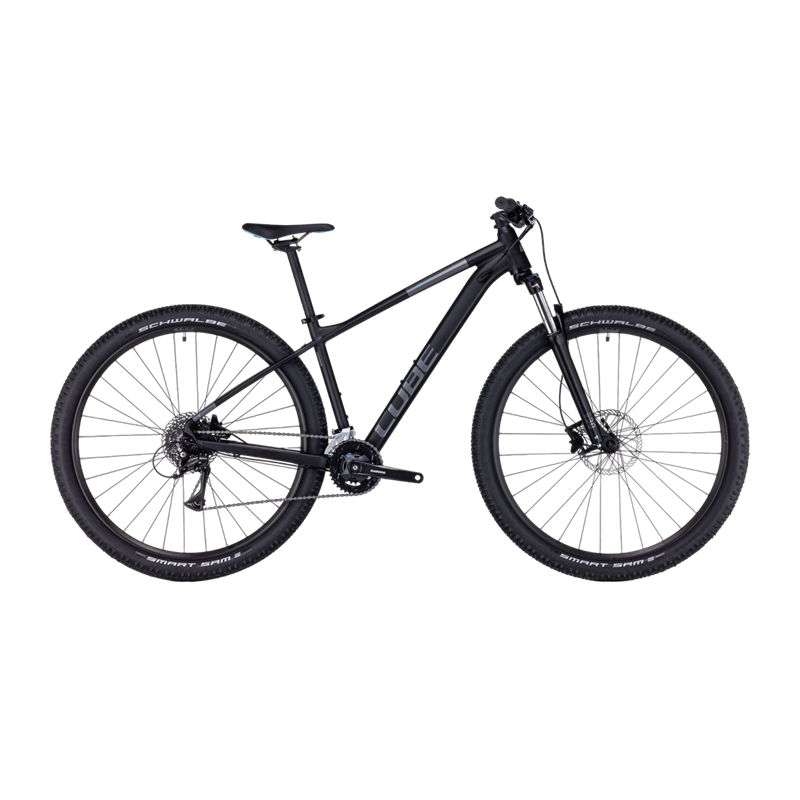 VTT Cube Aim Race Black´n´azure 2024