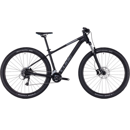VTT Cube Aim Race Black´n´azure 2024